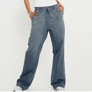 Vanilla Star Wide Leg Denim Jeans